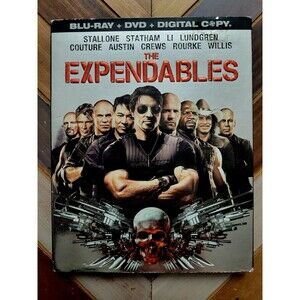 Expendables (Blu-ray/DVD/Digital 2010) Widescreen + Slipcase / New & Sealed